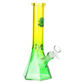 Load image into Gallery viewer, SeshGear Prismatic Bliss Ombre Glass Water Pipe | 10" | 14mm F by Smoke Drop - view 5 | Buddy Brandz

