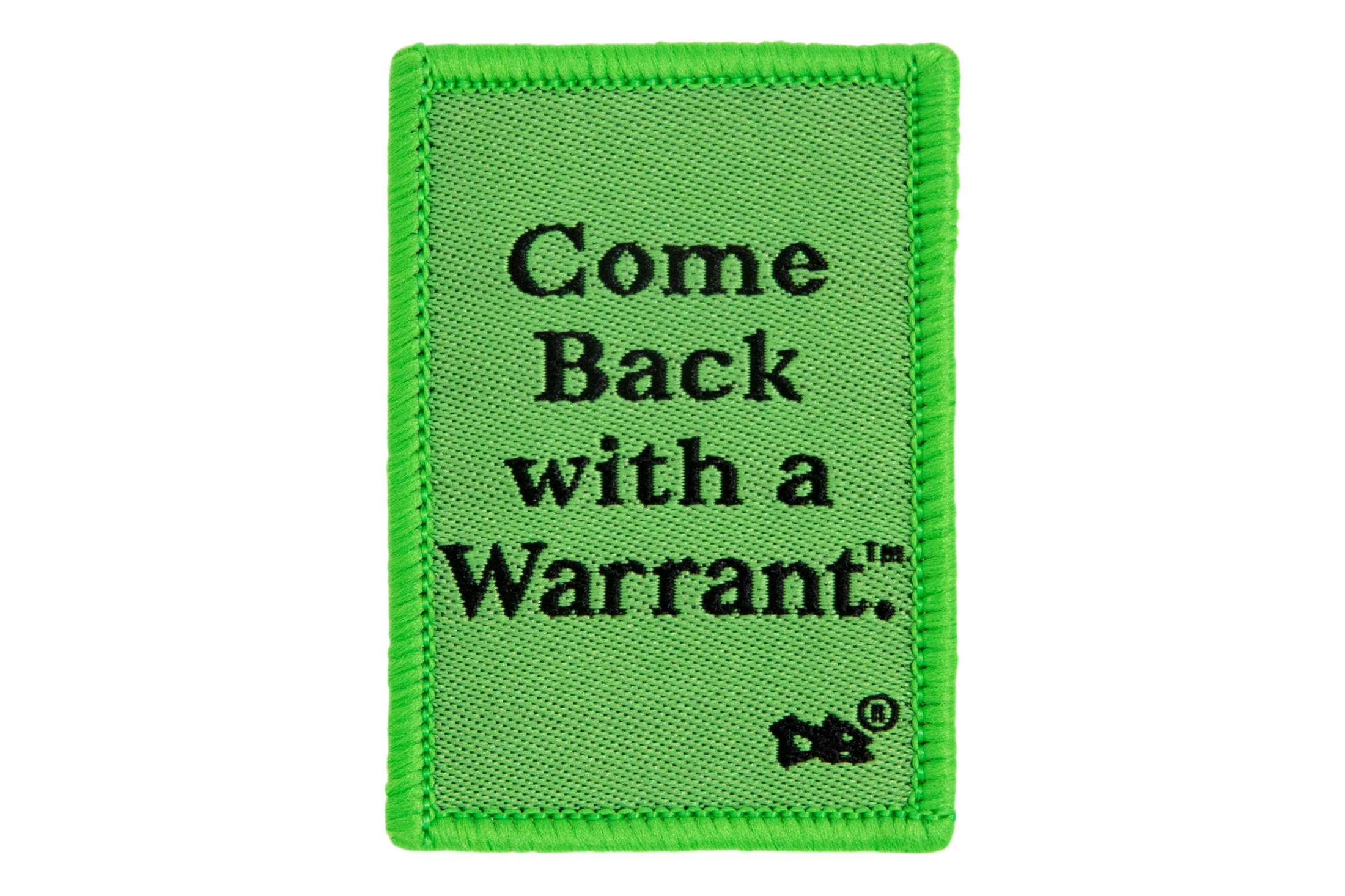 Warrant Patch by Smoke Drop | Buddy Brandz
