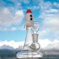 Load image into Gallery viewer, HEMPER Blastoff Rocket Bong by Smoke Drop - view 4 | Buddy Brandz
