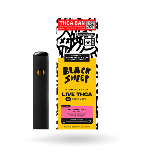 Liquid Diamonds Disposable: Watermelon Z (Indica) 2g by Black Sheep | Buddy Brandz | Buddy Brandz
