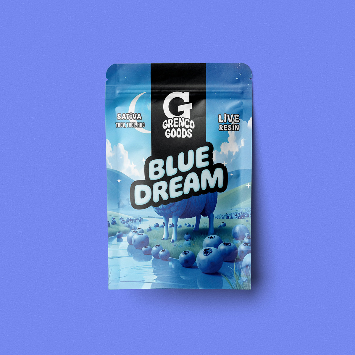 Blue Dream - Sativa - THCa Concentrate Budder by Grenco Goods - view 3 | Buddy Brandz