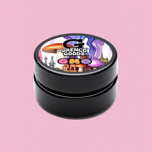 GMO - Indica - THCa Concentrate Budder by Grenco Goods - view 2 | Buddy Brandz - alternate view | Buddy Brandz