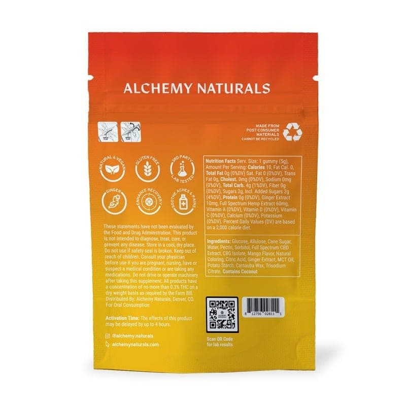 CBD Gummies for Soothing Relief with CBG by Alchemy Naturals - view 4 | Buddy Brandz