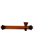 Load image into Gallery viewer, JW Original Steamroller Hand Pipe | Amber by Jane West - view 6 | Buddy Brandz
