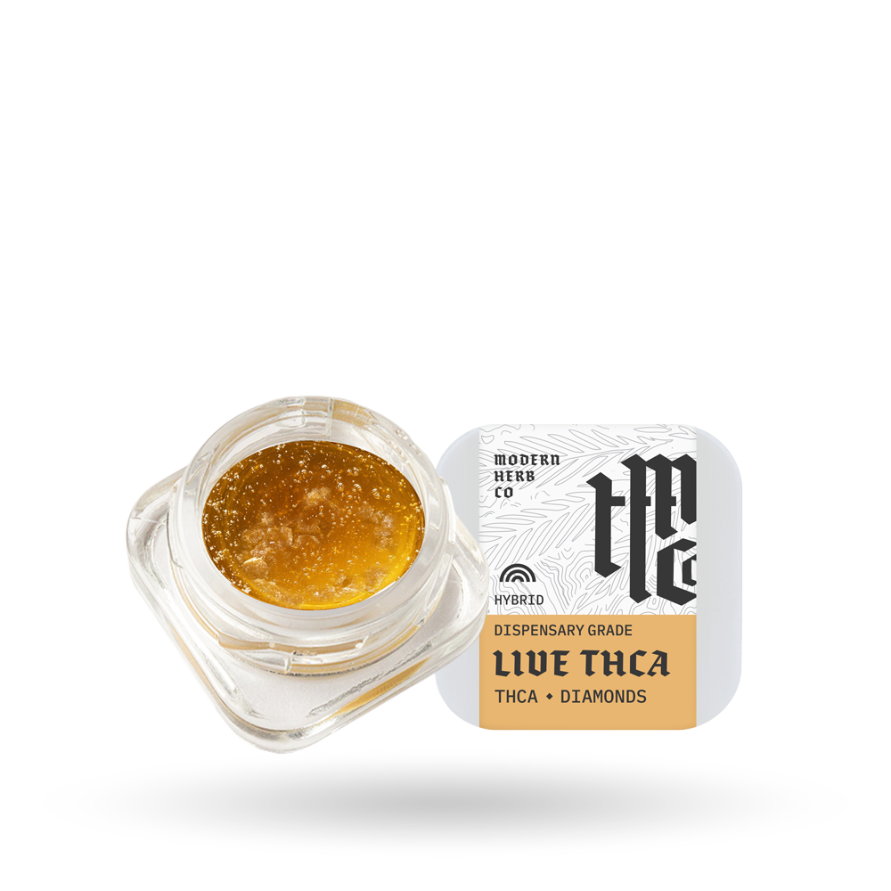 THCa Live Resin Diamonds Dab: Rainbow Runtz (Hybrid) – 2g by Modern Herb Co | Buddy Brandz