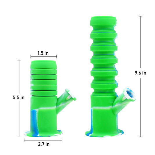 Collapsible Silicone Bong - alternate view | Buddy Brandz