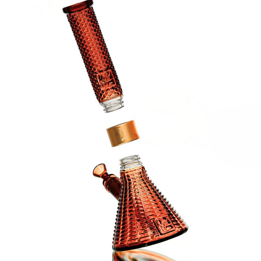 Jane West x Prism Bong - Amber by Jane West - view 2 | Buddy Brandz - alternate view | Buddy Brandz