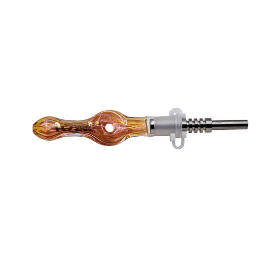 RockPulse 14MM Glass Nectar Straw - alternate view | Buddy Brandz