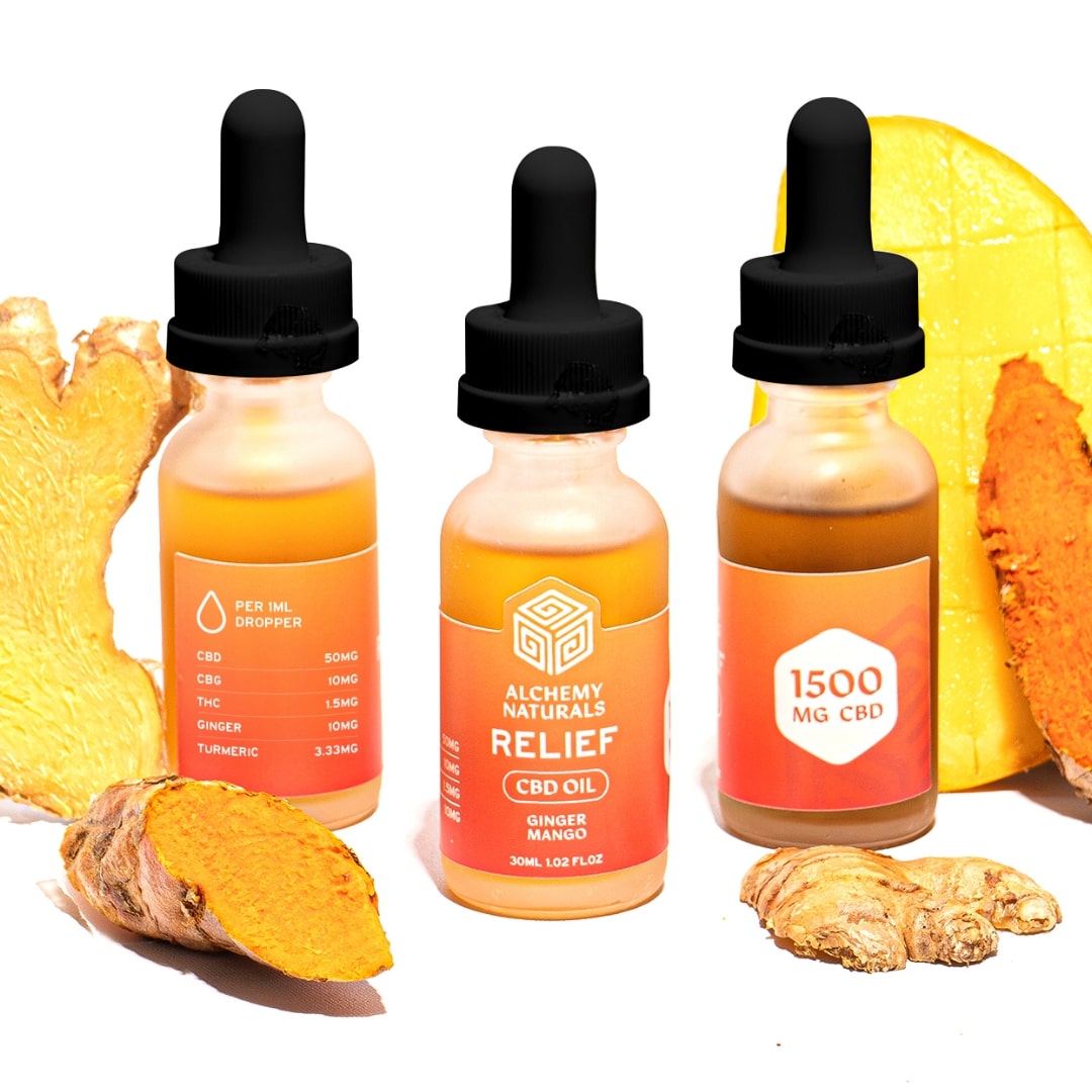 Relief CBD Oil - 1500mg by Alchemy Naturals - view 2 | Buddy Brandz