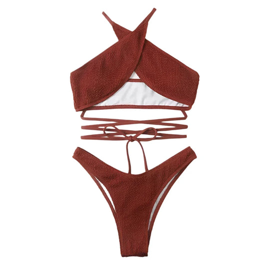 KrisKay two piece swimsuit - alternate view | Buddy Brandz