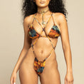 Load image into Gallery viewer, African zest Bandage three piece swimsuit
