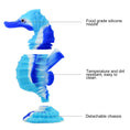 Load image into Gallery viewer, Silicone Seahorse Bubbler Pipe

