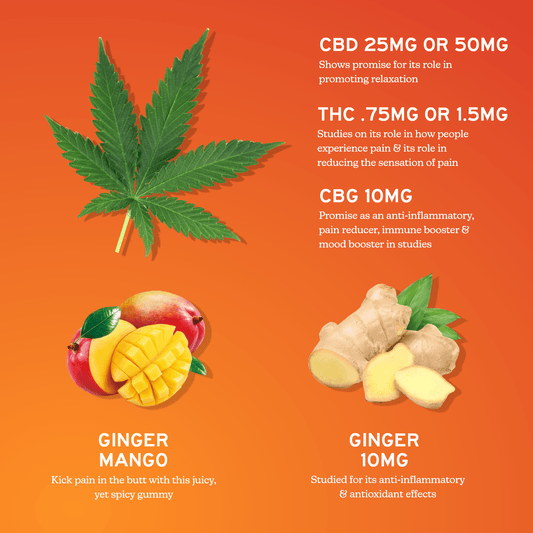CBD Gummies for Soothing Relief with CBG by Alchemy Naturals - view 2 | Buddy Brandz - alternate view | Buddy Brandz
