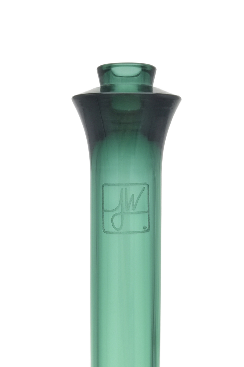 JW Original Steamroller Hand Pipe | Teal by Jane West - view 4 | Buddy Brandz