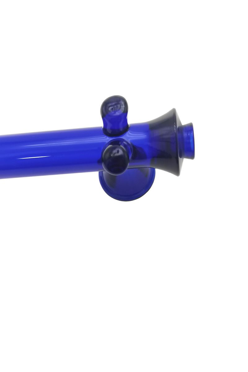 JW Original Steamroller Hand Pipe | Cobalt by Jane West - view 3 | Buddy Brandz