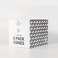 Load image into Gallery viewer, 30 count 3-Pack Cones POS Display Pack (Day) by Jane West - view 2 | Buddy Brandz
