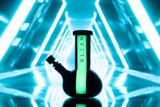 KLEAN Black Series - Mini Bong by KLEAN - view 2 | Buddy Brandz - alternate view | Buddy Brandz