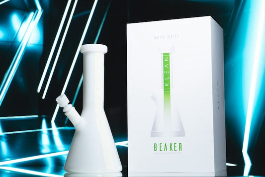 KLEAN White Series - Beaker by KLEAN | Buddy Brandz | Buddy Brandz