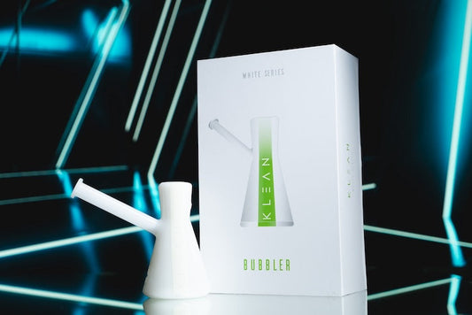 KLEAN White Series - Bubbler by KLEAN | Buddy Brandz | Buddy Brandz