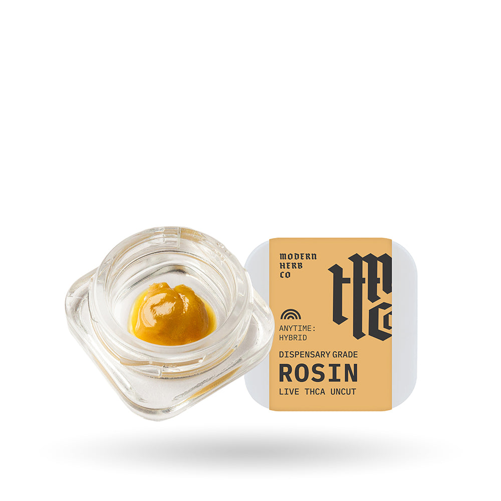 Live THCa Rosin Dab: Kosher Kush (Hybrid) - 1g by Modern Herb Co | Buddy Brandz