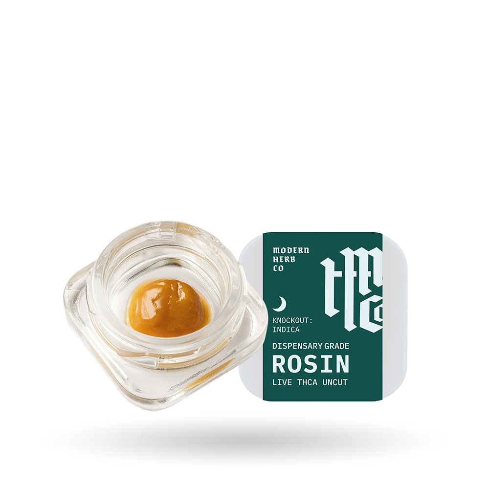 Live THCa Rosin Dab: GMO (Indica) - 1g by Modern Herb Co | Buddy Brandz