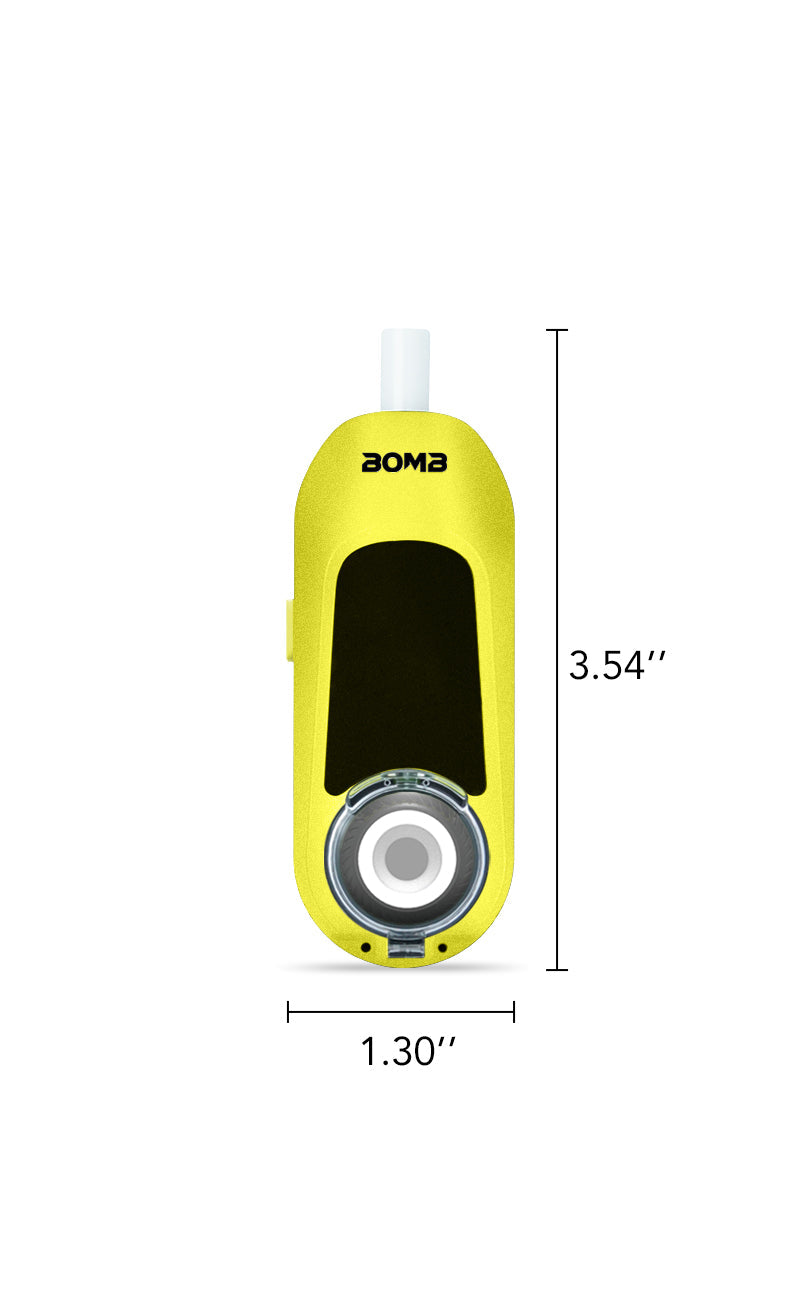 Bomb × VapX Magic Bean Mobile Vaporizer- Liquid Lemon by BOMB - view 3 | Buddy Brandz