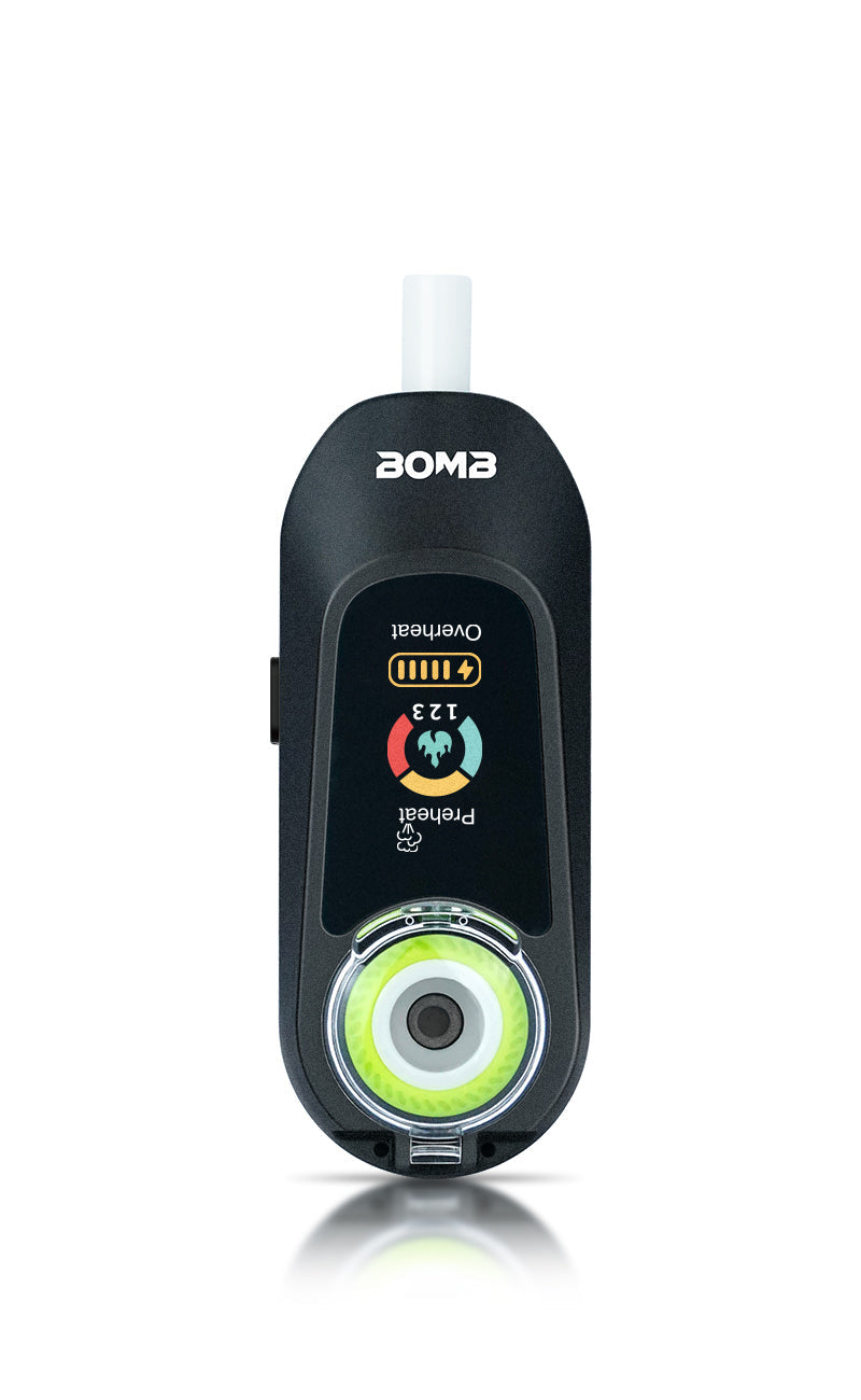 Bomb × VapX Magic Bean Mobile Vaporizer- Onyx Black by BOMB | Buddy Brandz