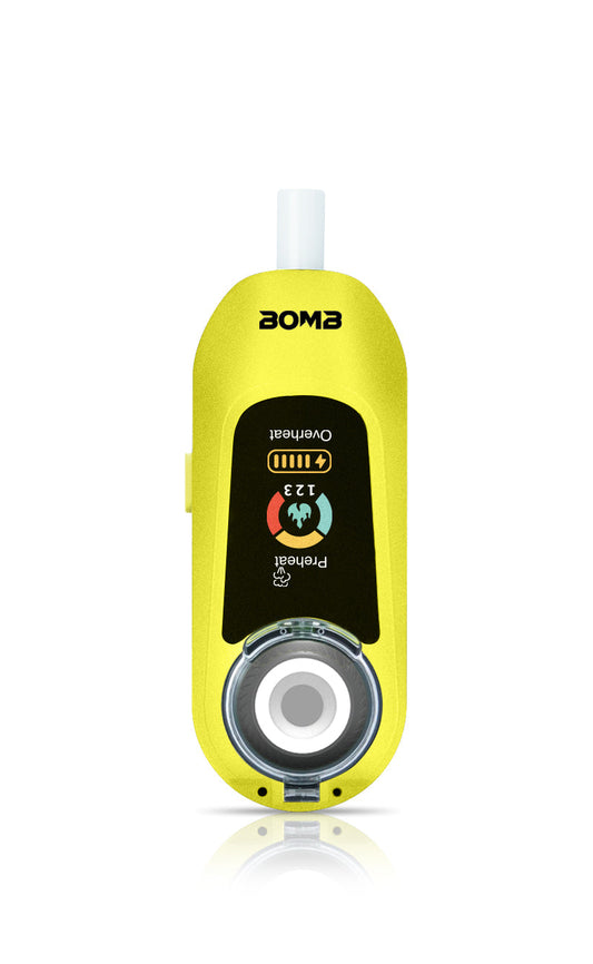 Bomb × VapX Magic Bean Mobile Vaporizer- Liquid Lemon by BOMB | Buddy Brandz | Buddy Brandz