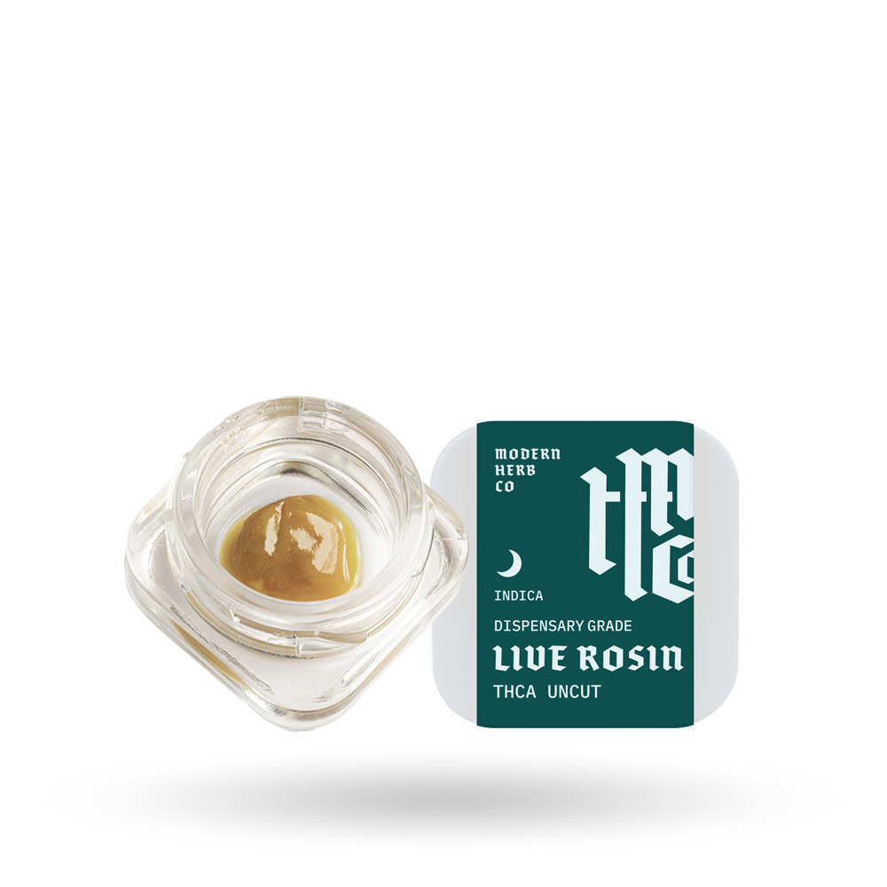 Live THCa Rosin Dab: Papaya Cake (Indica), 1g by Modern Herb Co | Buddy Brandz