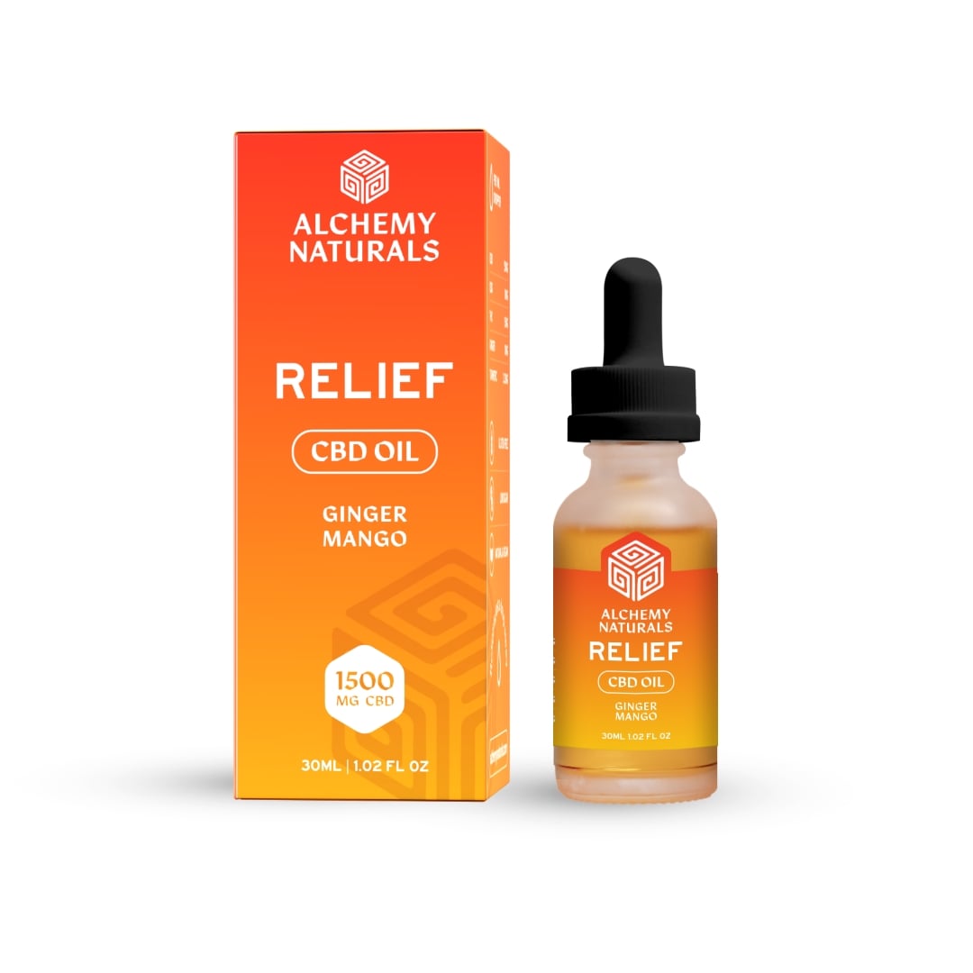 Relief CBD Oil - 1500mg by Alchemy Naturals | Buddy Brandz