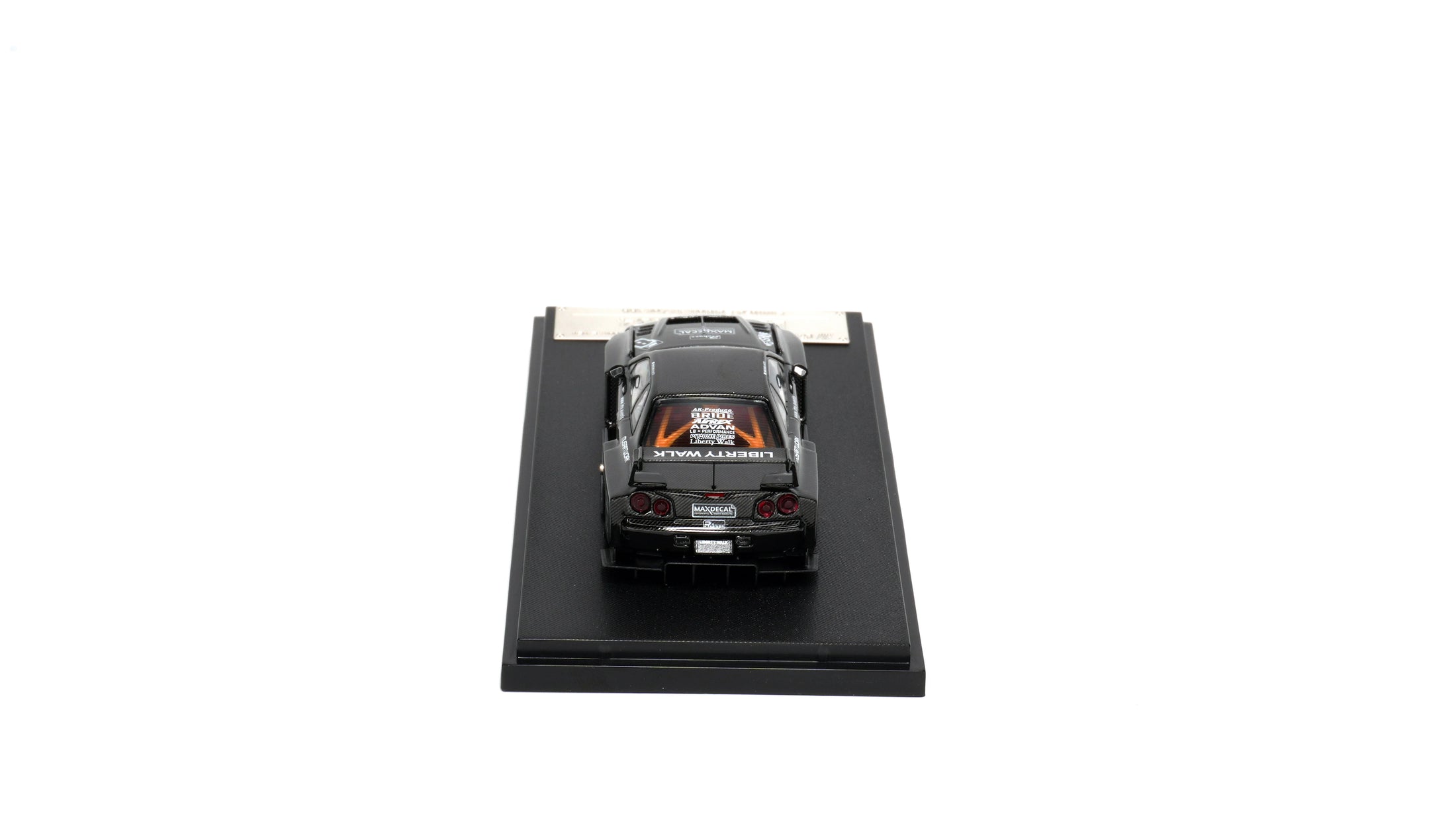 1:64 LBWK Skyline GTR ER34 Super Silhouette – Carbon Chrome Edition by Buddy Brandz - view 16 | Buddy Brandz