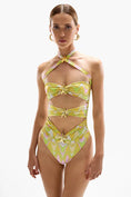 Load image into Gallery viewer, Star girl two piece swimsuit skirt & dress cover up
