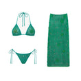 Load image into Gallery viewer, Tropical sally three piece Swimsuit
