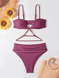 Load image into Gallery viewer, Tiki two piece swimsuit
