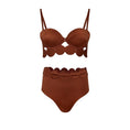 Load image into Gallery viewer, Laser Cut women three piece swimsuit
