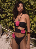 Load image into Gallery viewer, Floral cut-out one piece
