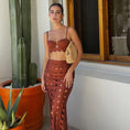 Load image into Gallery viewer, Laser Cut women three piece swimsuit
