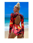 Cargar la imagen en la vista de la galería, Hawaii one piece swimsuit
