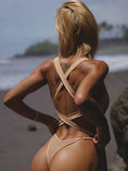 Cargar la imagen en la vista de la galería, Aries Bandage one piece swimsuit
