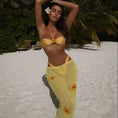 Load image into Gallery viewer, Tropical sally three piece Swimsuit
