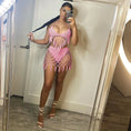 Cargar la imagen en la vista de la galería, Adogirl Summer Beach  Crochet two piece swimsuit

