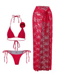 Load image into Gallery viewer, Yelia three piece swimsuit set
