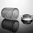 Load image into Gallery viewer, Twenties Collection Jar | Clear by Jane West - view 3 | Buddy Brandz
