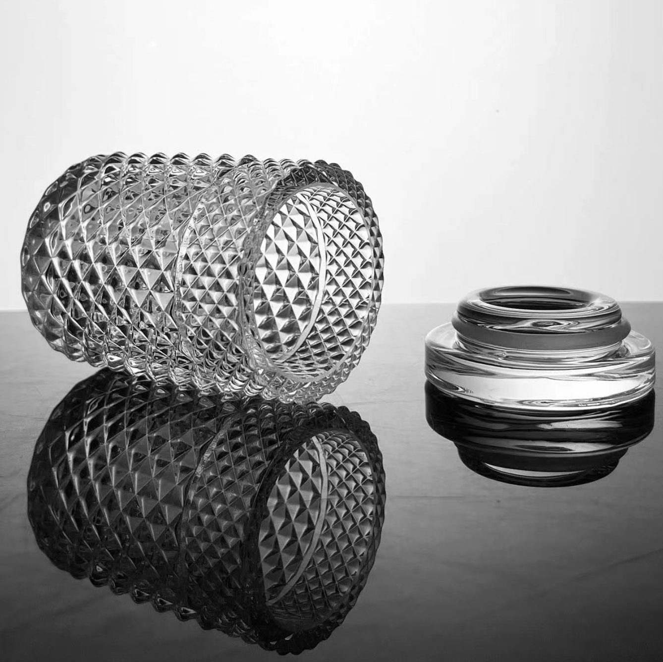 Twenties Collection Jar | Clear by Jane West - view 3 | Buddy Brandz