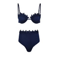 Load image into Gallery viewer, Laser Cut women three piece swimsuit
