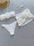 Load image into Gallery viewer, Nealle Crochet Mesh Three Piece swimsuit set
