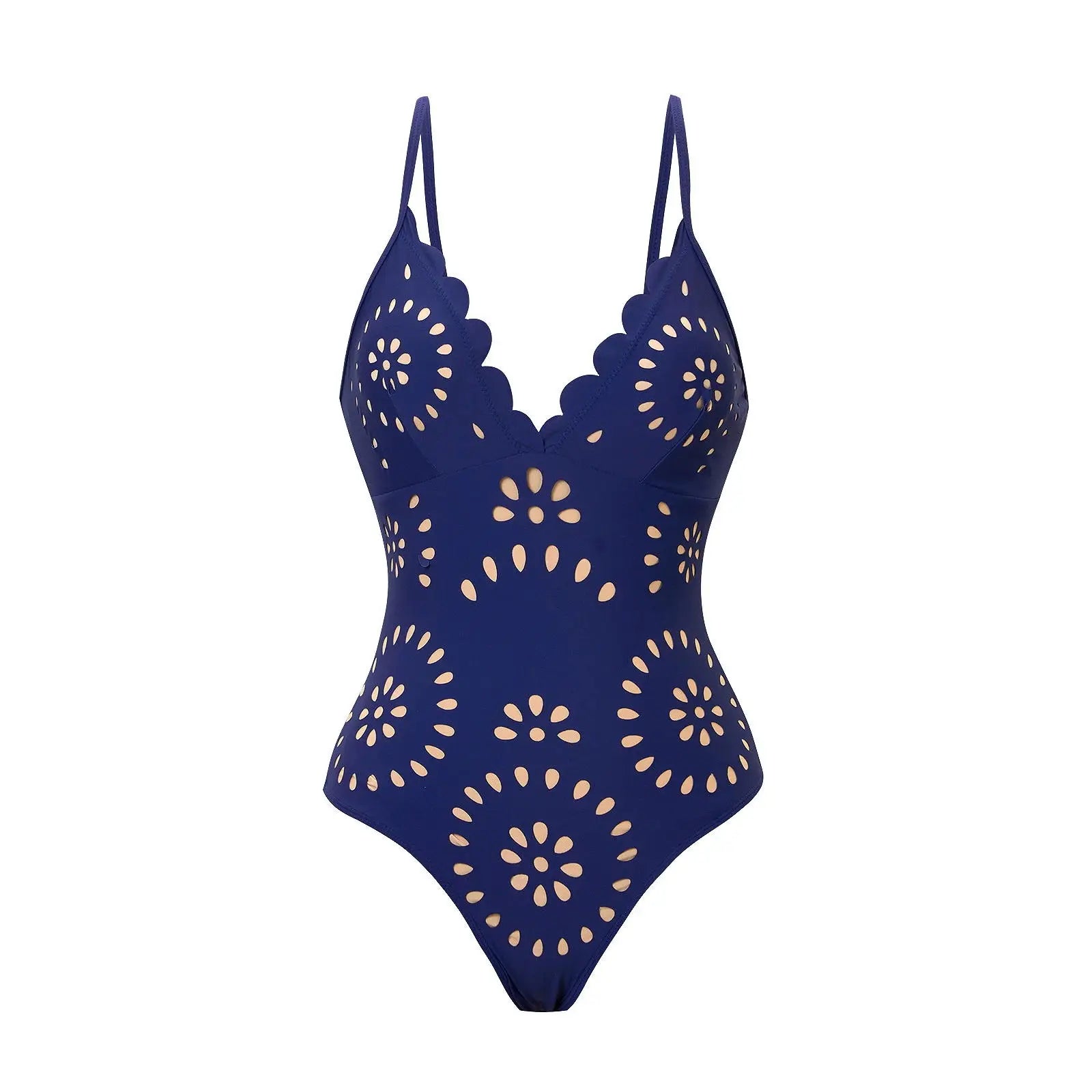 Laser Cut women three piece swimsuit