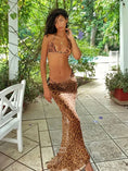 Load image into Gallery viewer, Tropical vibe three Piece swimsuit
