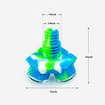 Cargar la imagen en la vista de la galería, Bong Bowl Silicone Double Bowl
