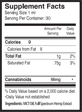 CBD Oil by Willow CBD - view 3 | Buddy Brandz